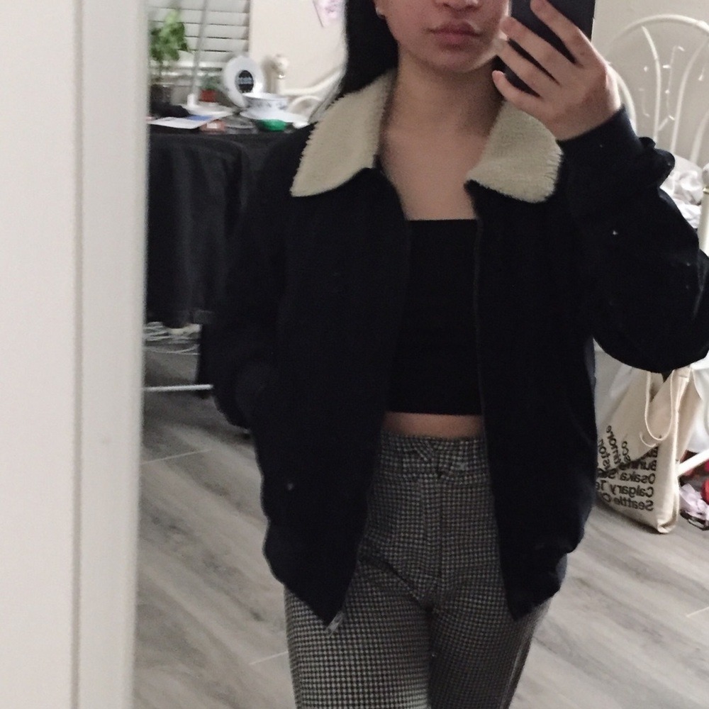 Brandy Melville Nelson Aviator Jacket